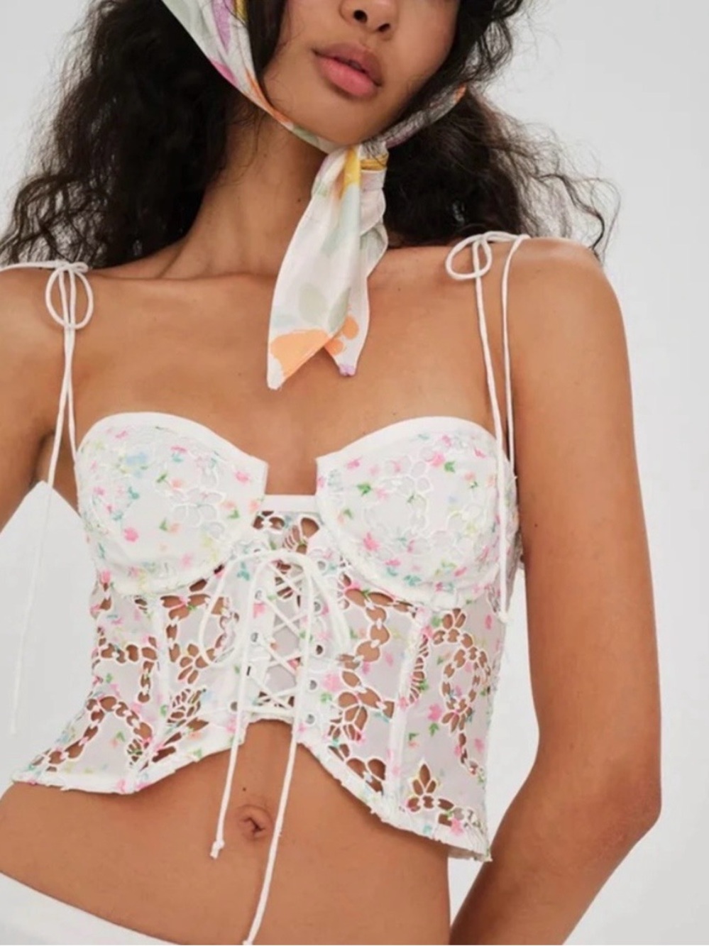 FOR LOVE & LEMONS Kyra Crop Top